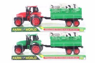 Obrázek z Traktor se zvířátky 28 x 8 cm 